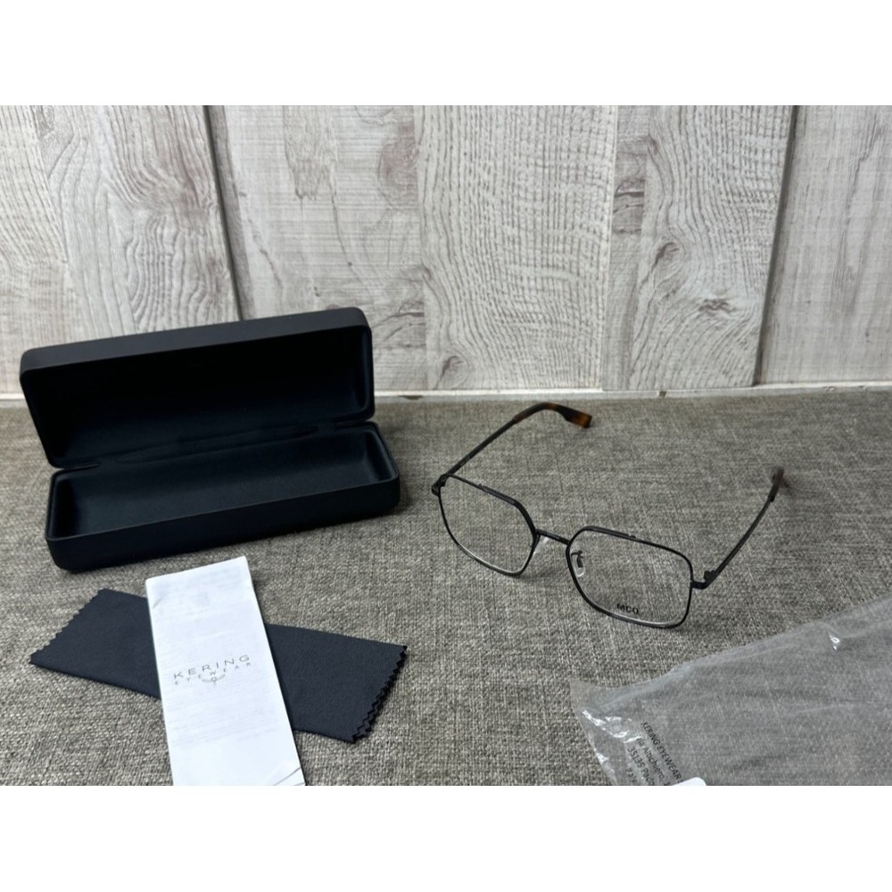 McQ Eyeglasses Frames Only Wire Metal MQ0318O 002 52MM Briller Kvinder Black